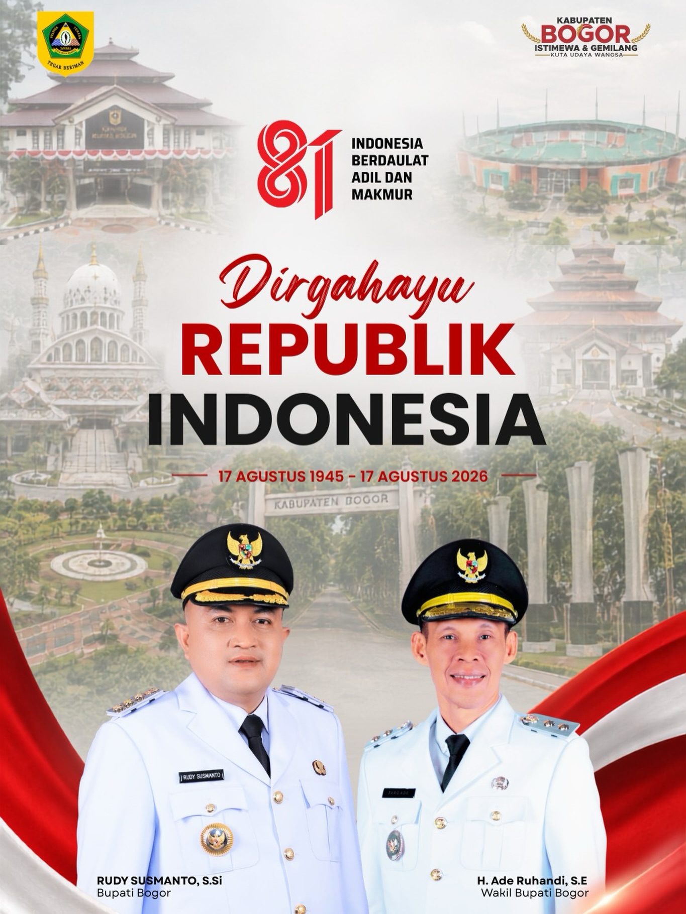 Dirgahayu Republik Indonesia ke-81!🇮🇩  17 Agustus 1945 – 17 Agustus 2026