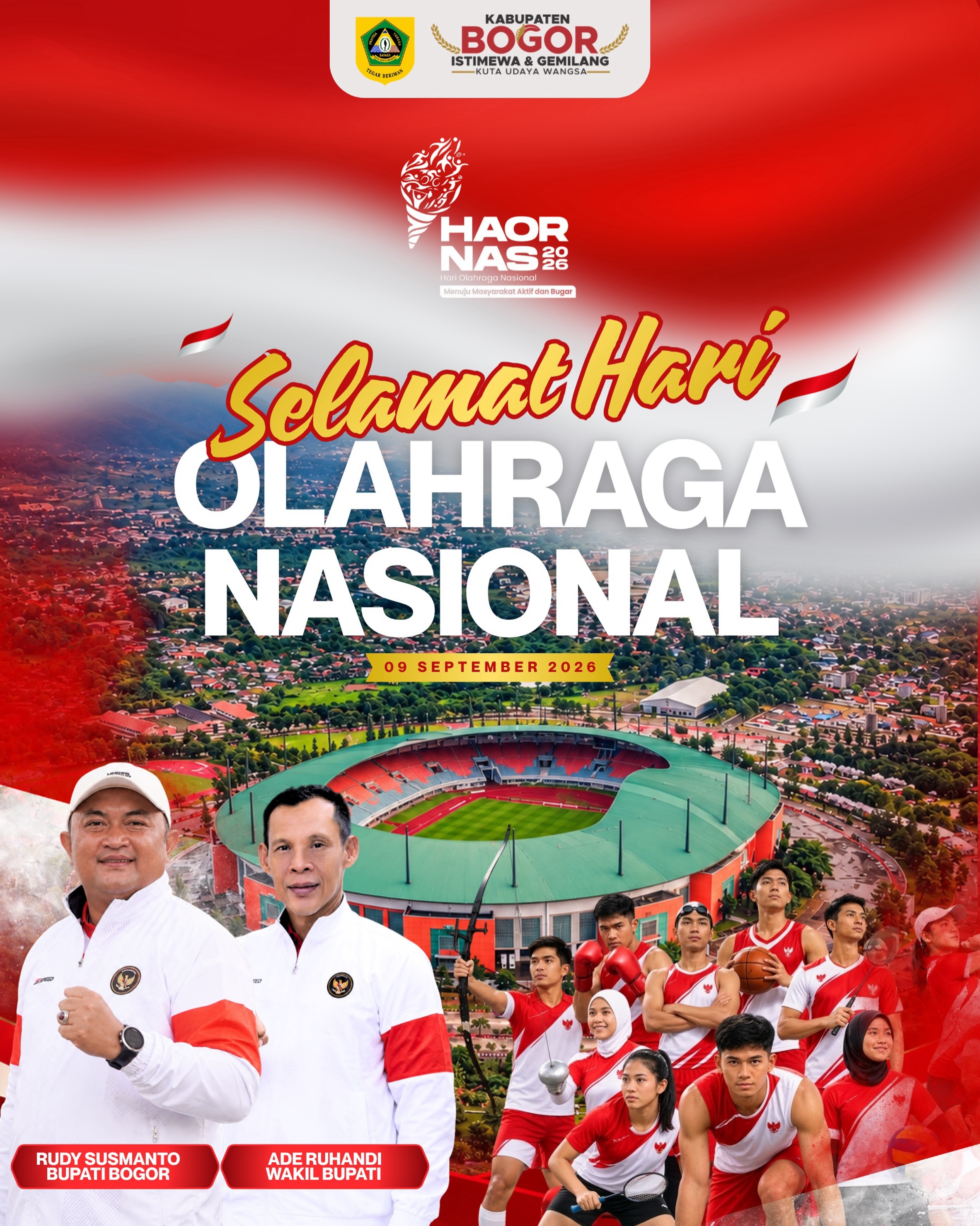 Selamat Hari Olahraga Nasional 2026
