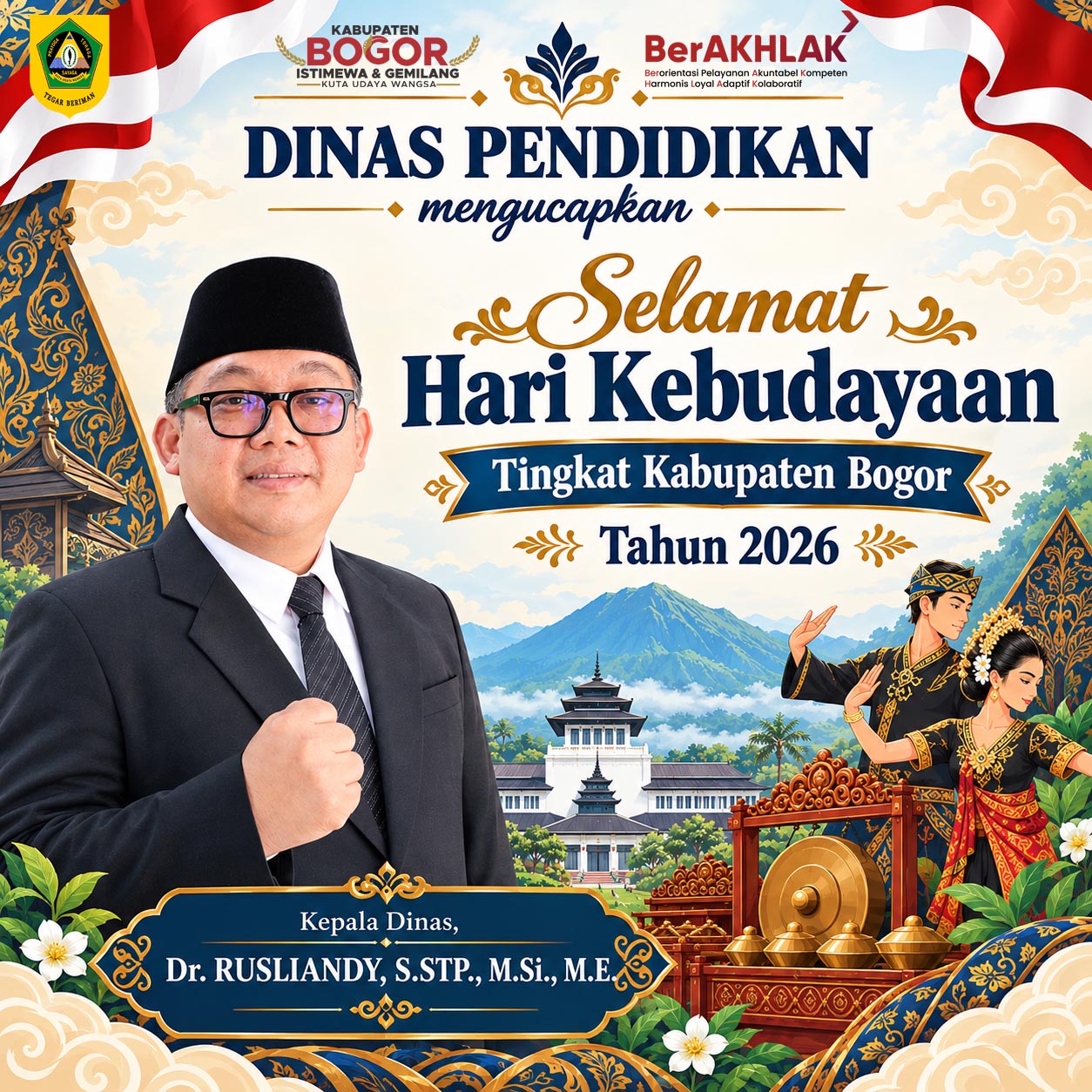 🎭 SELAMAT HARI KEBUDAYAAN TINGKAT KABUPATEN BOGOR TAHUN 2026 🎨