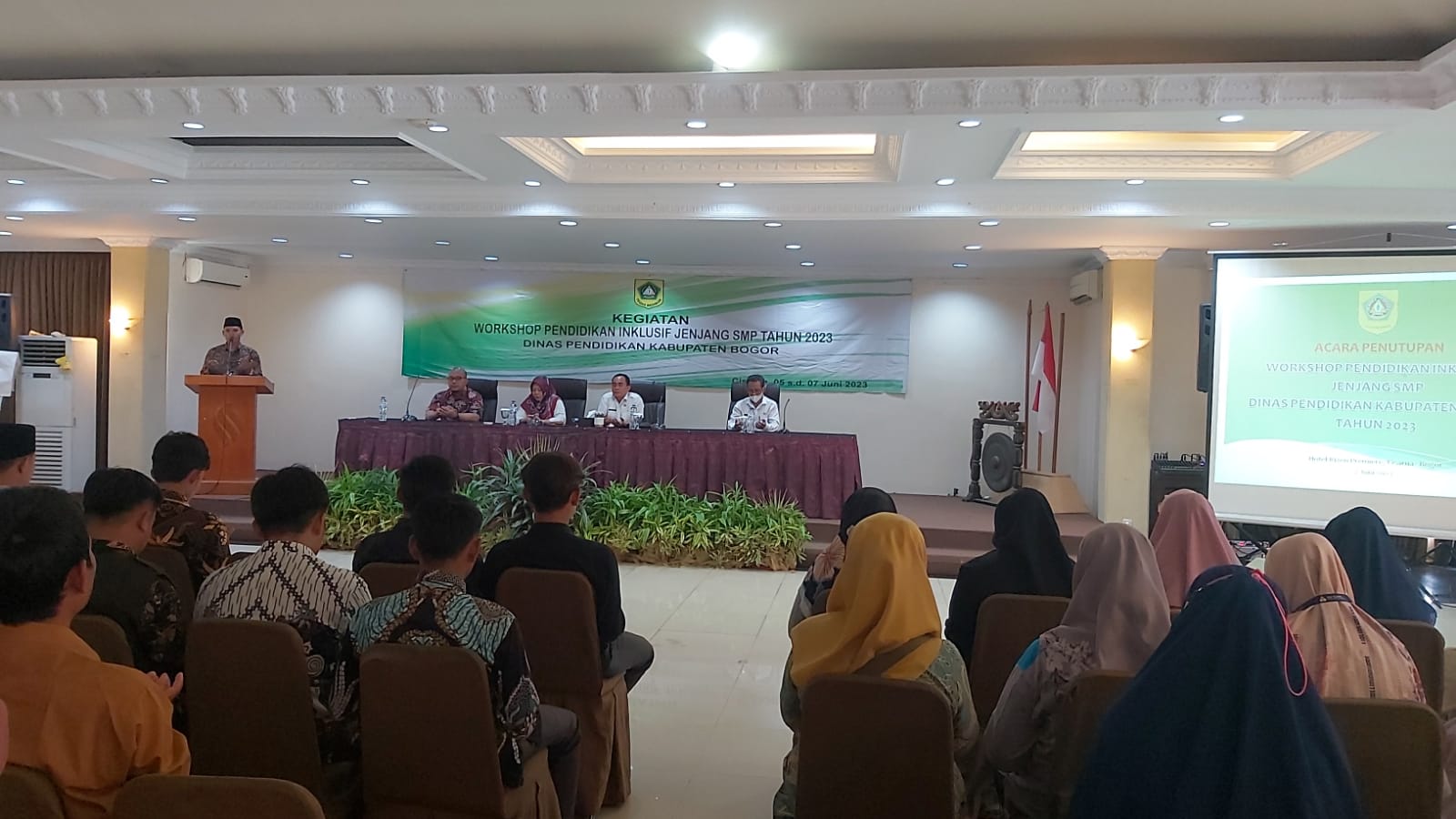 TINGKATKAN MUTU PENDIDIKAN INKLUSIF, DISDIK GELAR WORKSHOP PENGUATAN KOMPETENSI GURU BIMBINGAN KONSELING SMP