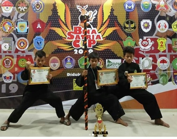 SDN Situsari 01 Sabet Gelar Juara Pencak Silat Bina Satria Cup 2019