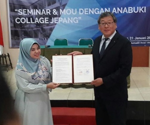 SMK AMALIAH JALIN MoU DENGAN ANABUKI COLLAGE