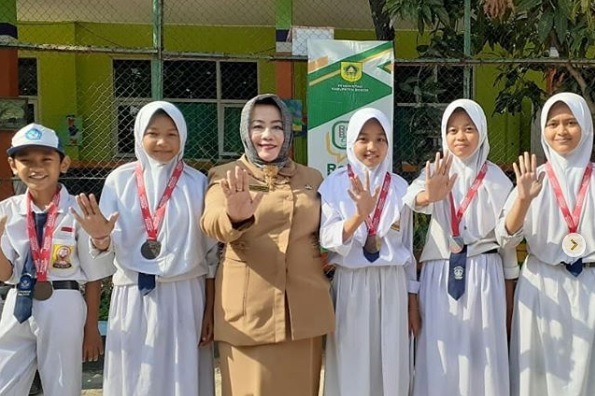 Lima Atlet SMPN 2 Citeureup Borong Mendali Taekwondo Championship 2019