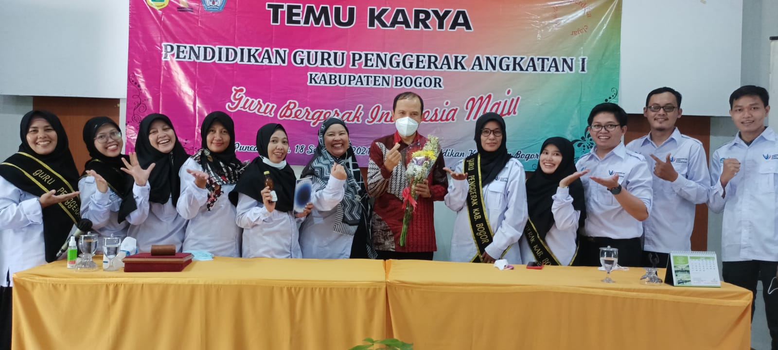 87 Guru Penggerak Kabupaten Bogor Pamerkan Hasil Inovasi