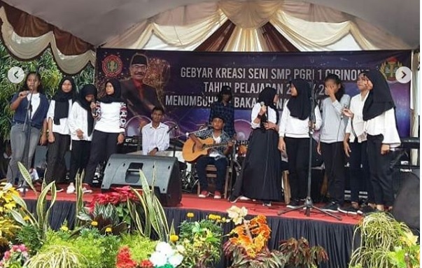 SMP PGRI 1 Cibinong Gelar Gebyar Pentas Seni