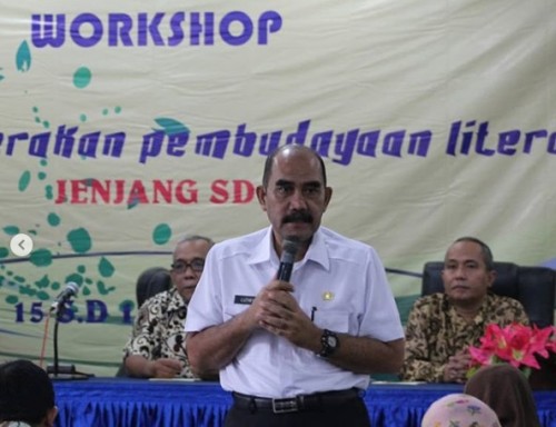 DISDIK ADAKAN PEMBINAAN LITERASI JENJANG SD