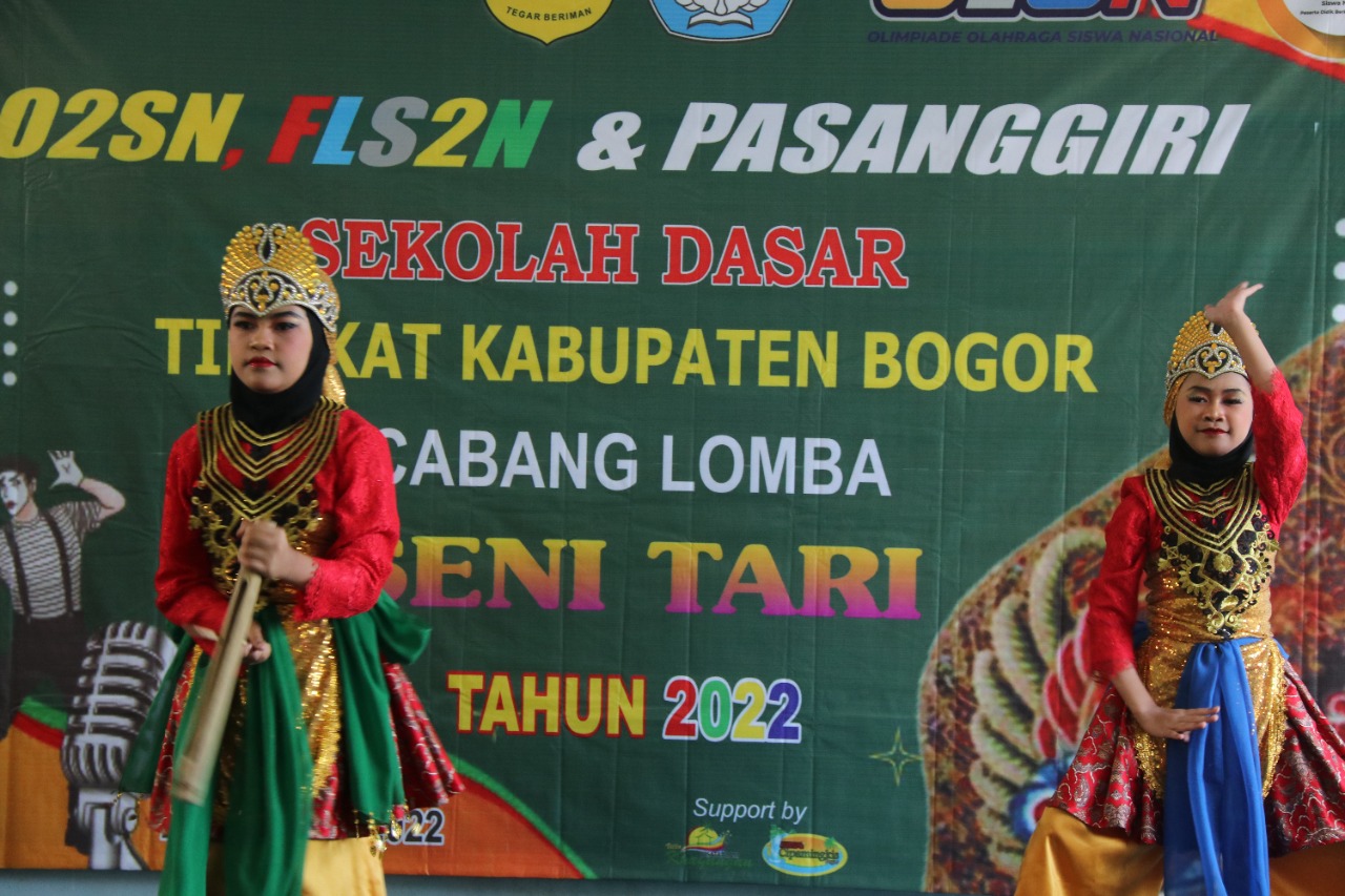 RATUSAN MURID IKUTI FLS2N JENJANG SD TINGKAT KABUPATEN BOGOR TAHUN 2022