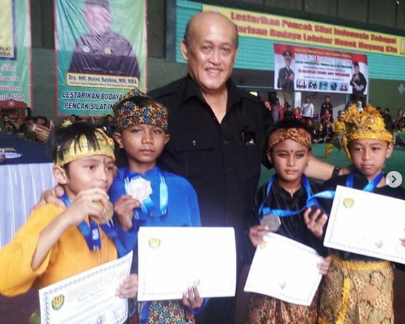 Pesilat SMPN 1 Jasinga Menangi Fetival Pencak Silat Dandim Cup Sukabumi Open