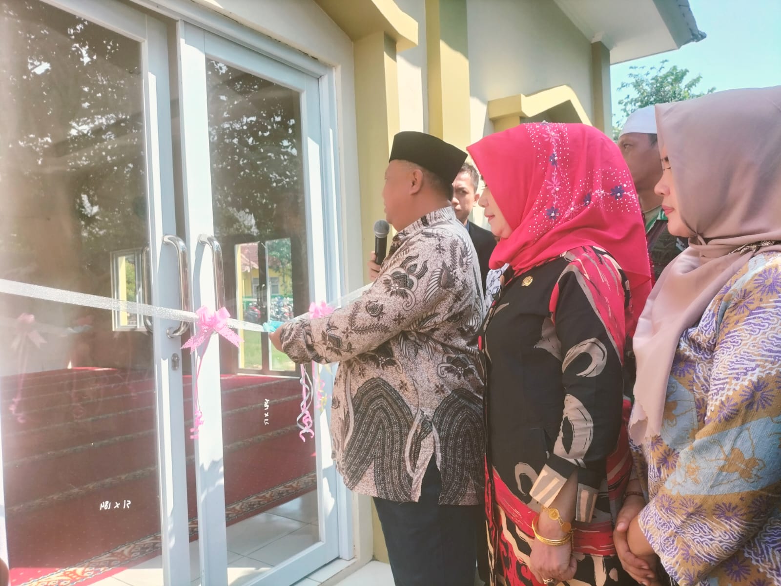 Peresmian Dan Serah Terima Masjid Sahab Al Ghamidi